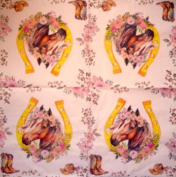 051 Horses - 3-ply - Ambiente